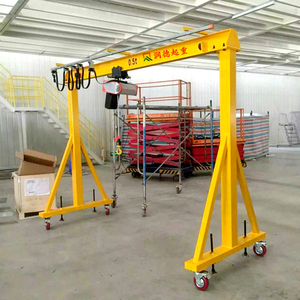 1t轻型龙门吊  1t2t3t简易无轨龙门吊  移动式龙门架厂家
